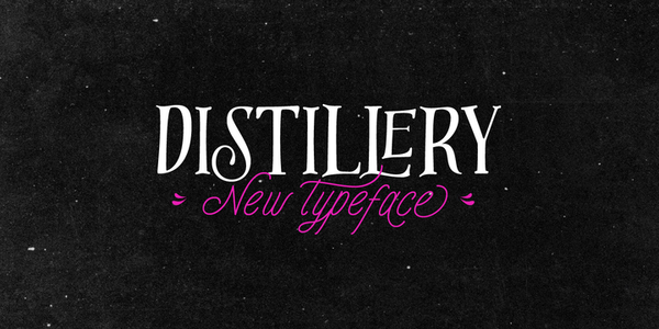 DistilleryCaps font