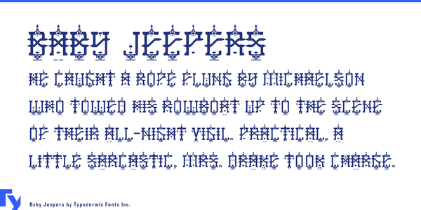Baby Jeepers font