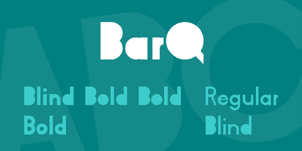 BarQ font