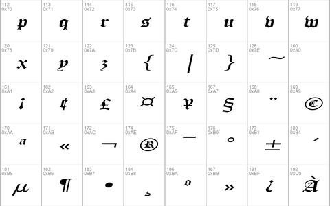 ManuscriptExtended Italic