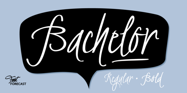 BachelorScript  font