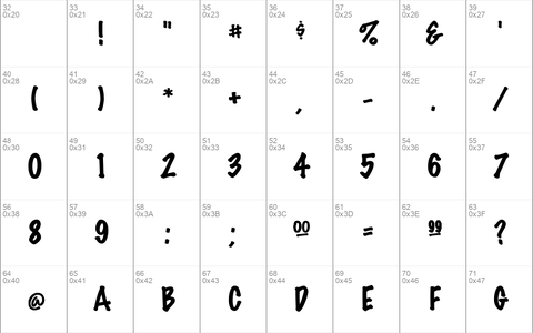 MarkerFeltThin Regular