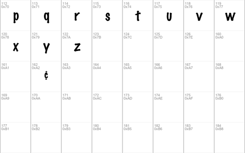 MarkerFeltThin Regular