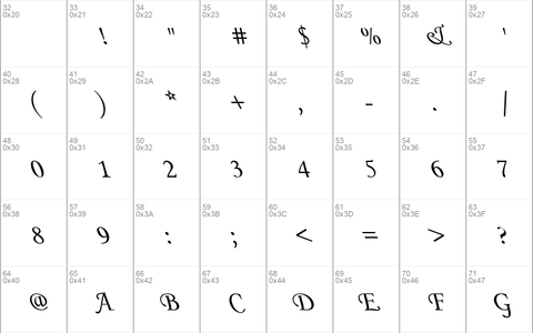 MCursive Lefty Regular