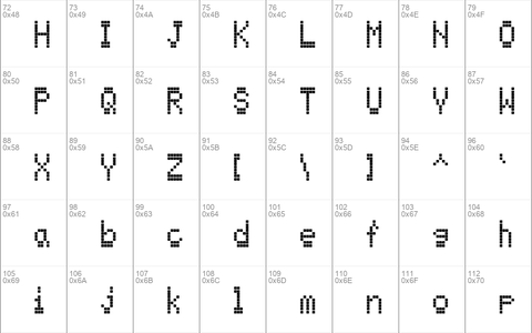 ScreenMatrix RegularCondensed