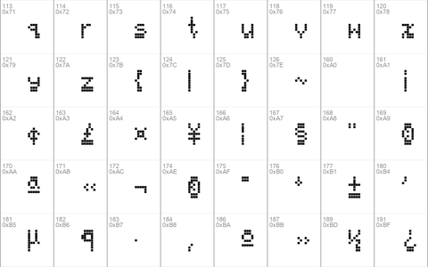 ScreenMatrix RegularCondensed