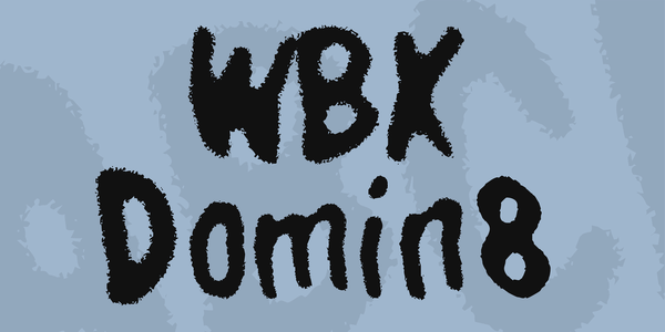 WBX_Domin8 font