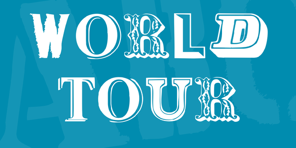 World Tour font