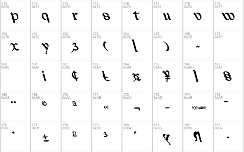 Valerius Leftalic Italic
