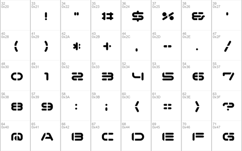 TMExtendedStencilAl Regular