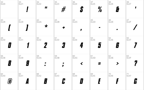 Compo Bold Oblique