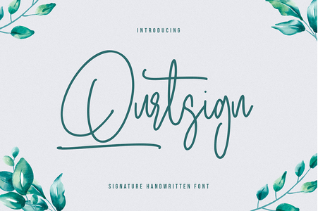 Qurtsign FREE font