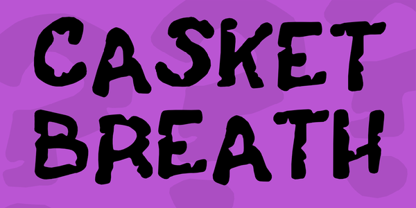 Casket Breath font