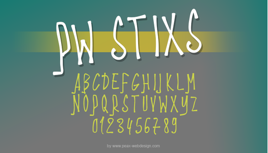 PWStixs font