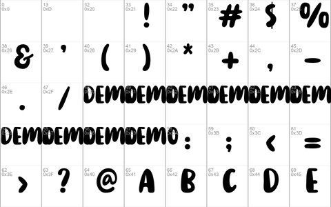 Other Side Demo font