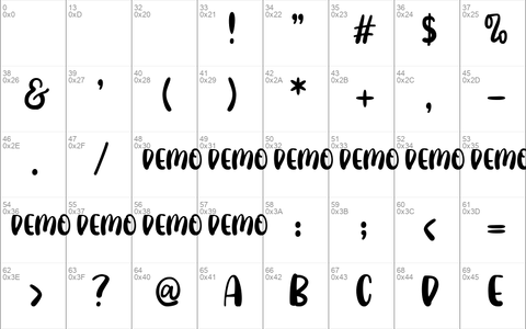 Farm Days Out Demo font