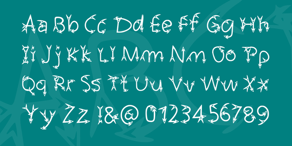 Narrow Arrow Typeface font