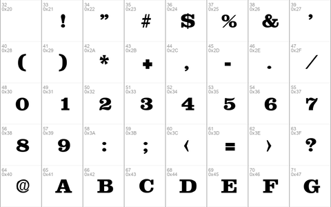 Clarendon-ExtraBold Regular