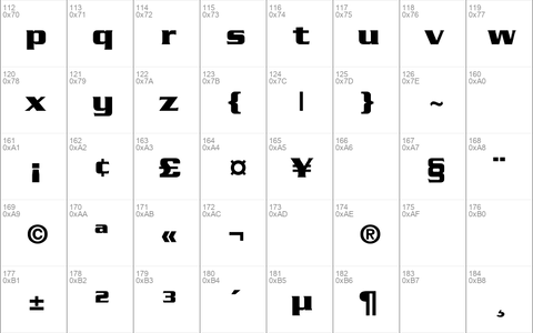 Glopentine-Bold-Bold Regular