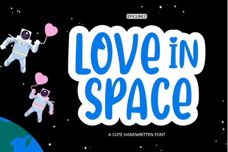 Love in space Demo font