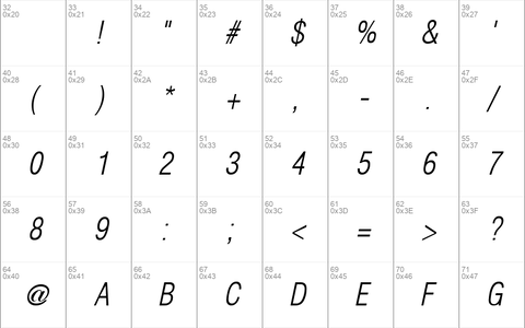 Hallmarke Condensed Light