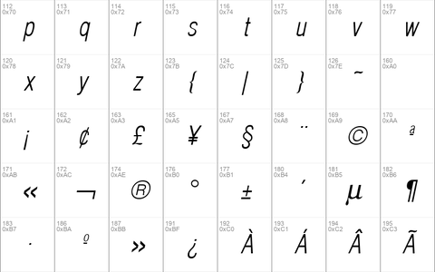 Hallmarke Condensed Light