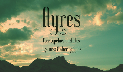 Ayres font