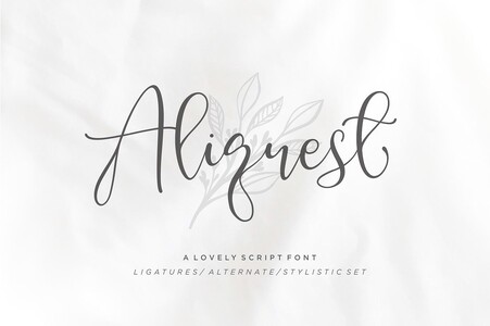 Aliquest font