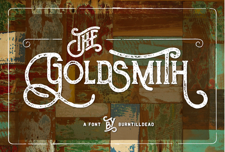 The Goldsmith Vintage font