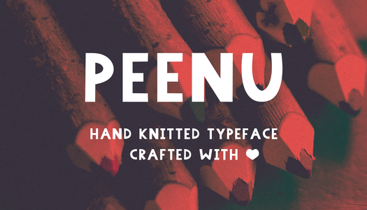 Peenu font