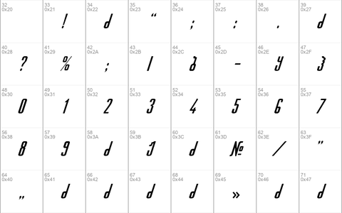 GeoItalic Regular