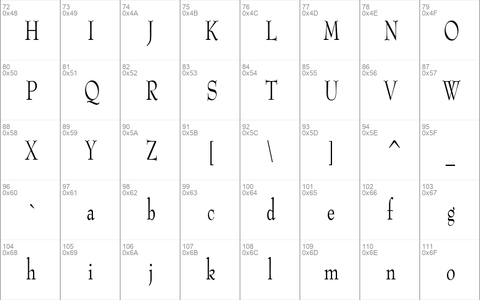 TopHatCondensed Regular