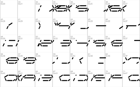 Fifteen Segment Rush Mono LDR