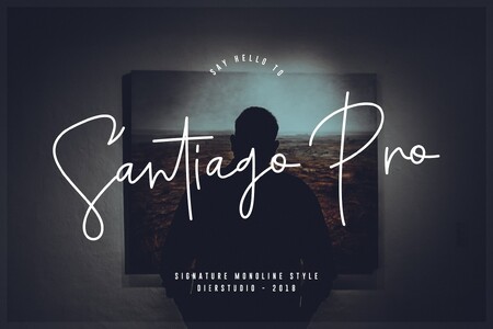 Santiago Pro font