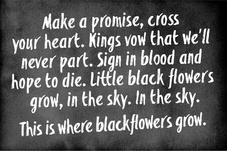 Blackflower font