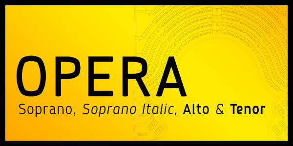Opera-Alto font