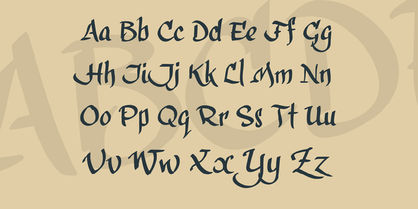calligraPhillip_TRIAL font
