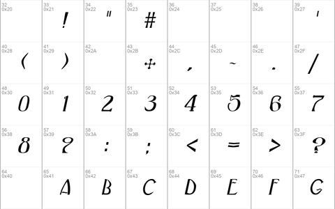 Gatsby Italic