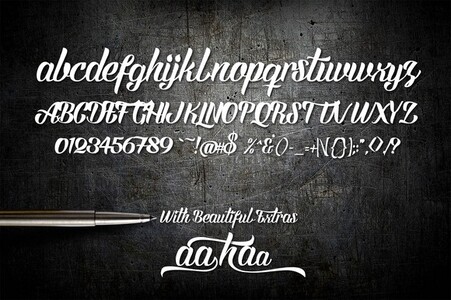 Thunder font