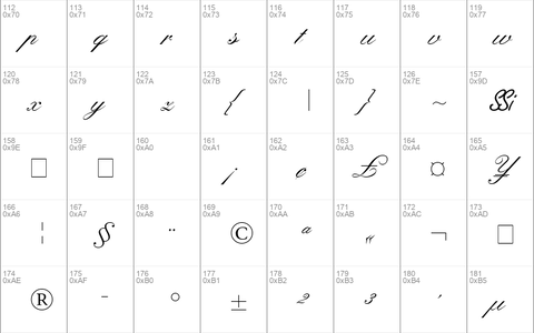 Quill Script SSi