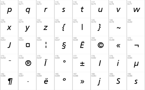 Foreigner Italic