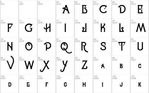 Celestial Typeface Regular