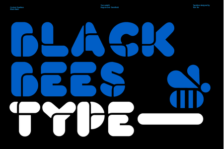 BlackBees font