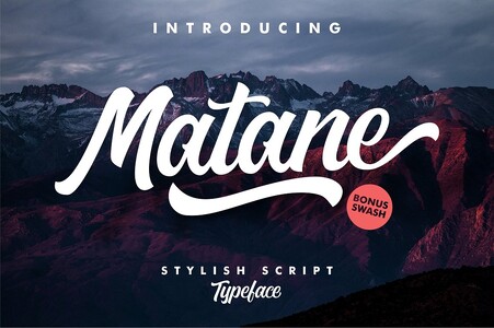 Matane Personal Use Only font