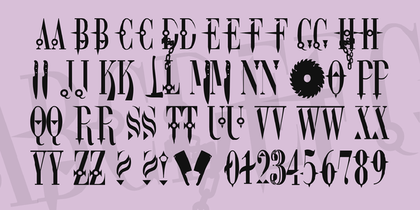 DreamScar font