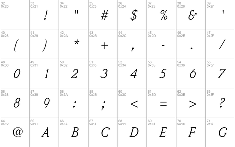 Quintessence SSi Italic