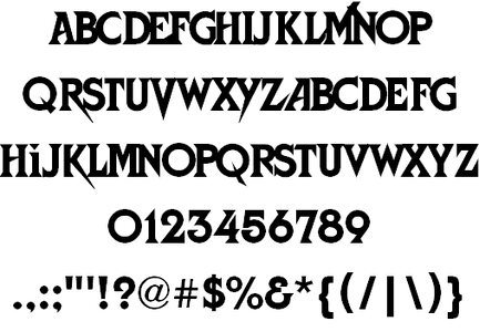 StrangersRetro font