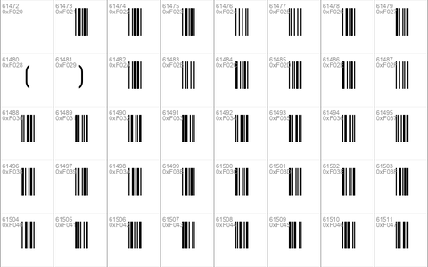 Bar-Code 39 Regular