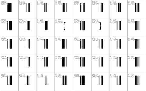 Bar-Code 39 Regular