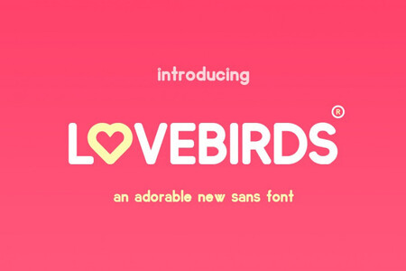 Lovebirds Font
